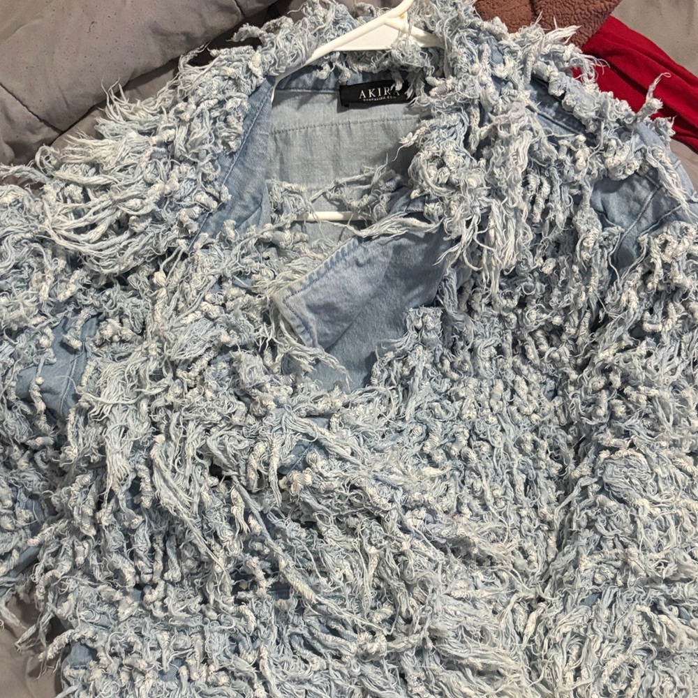 Akris Textured Light Blue Jacket